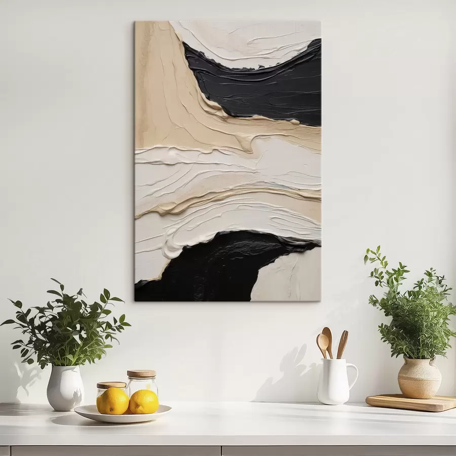 Tableau Une peinture abstraite s49615