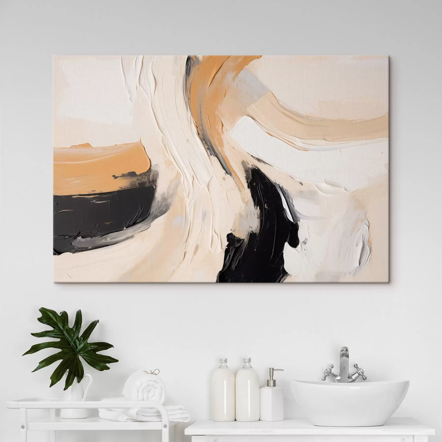Tableau Une peinture abstraite s49616