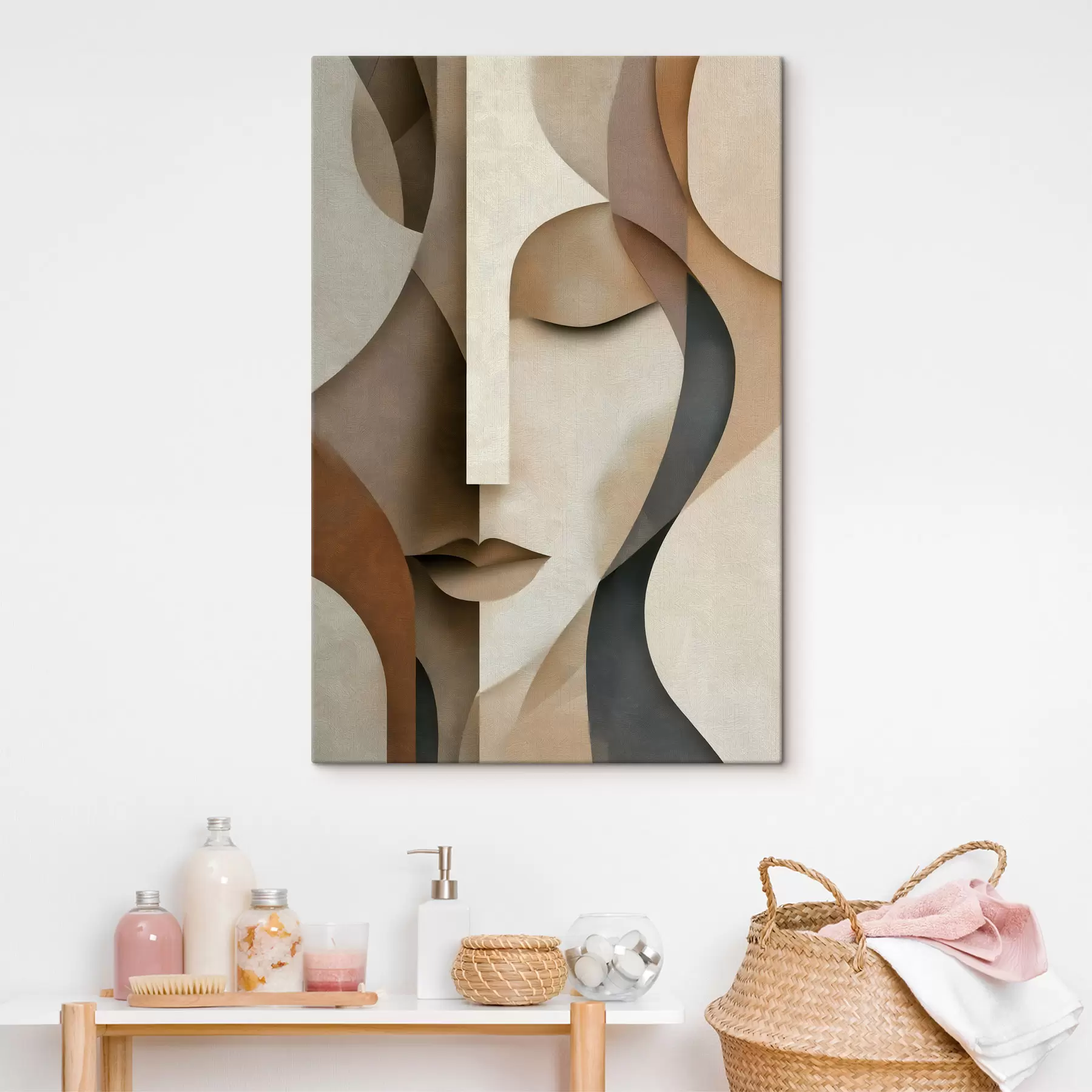 Tableau Visage abstrait s49617