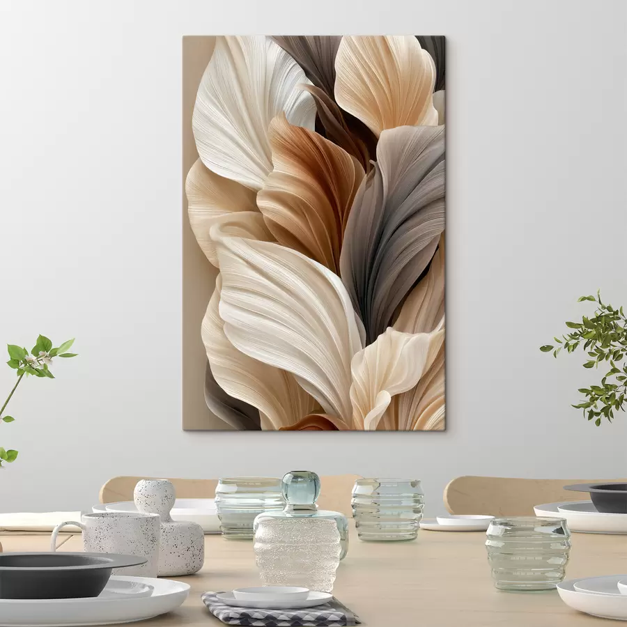 Tableau Feuilles abstraites s49619