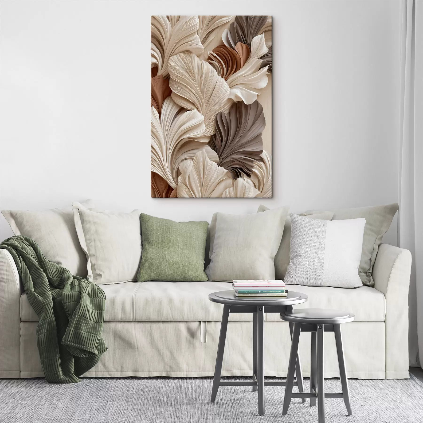 Tableau Feuilles abstraites s49620