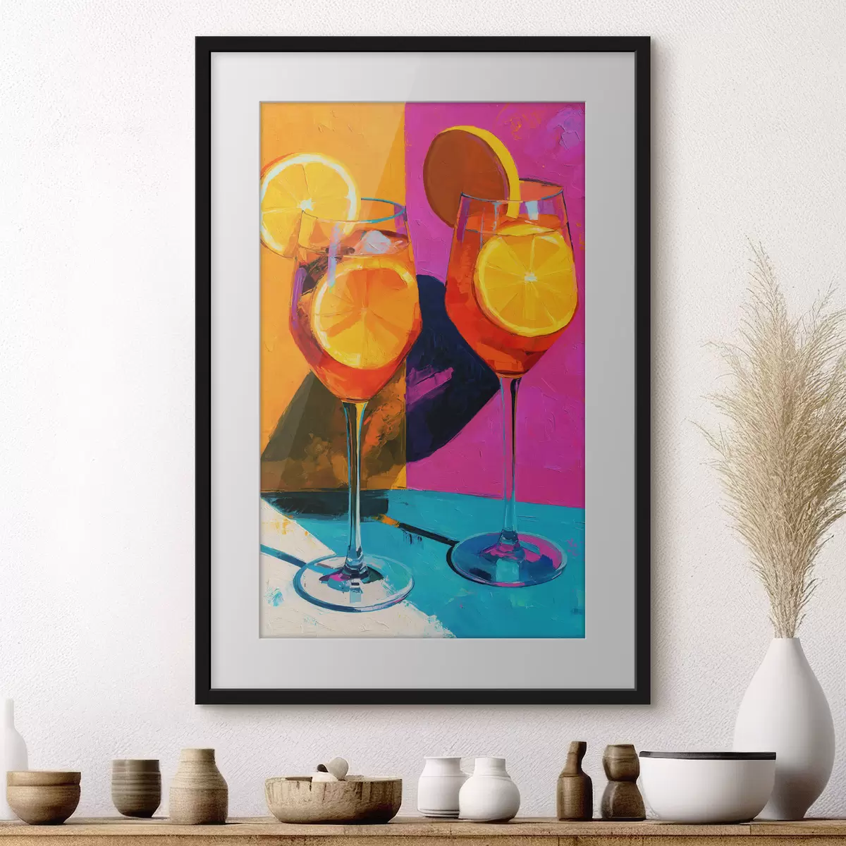 Poster Caresse et élan f49607
