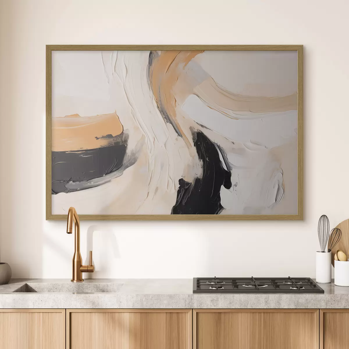 Poster Une peinture abstraite f49616