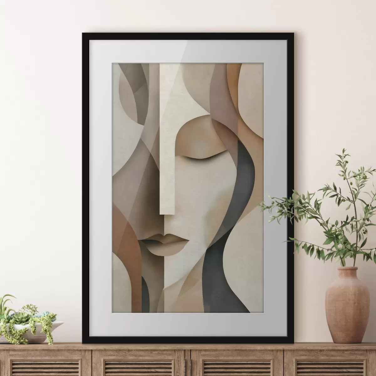 Poster Visage et confiance f49617