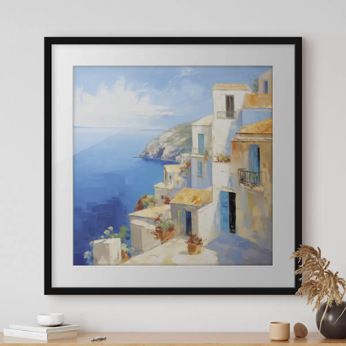 Poster Mer et étincelle f49590