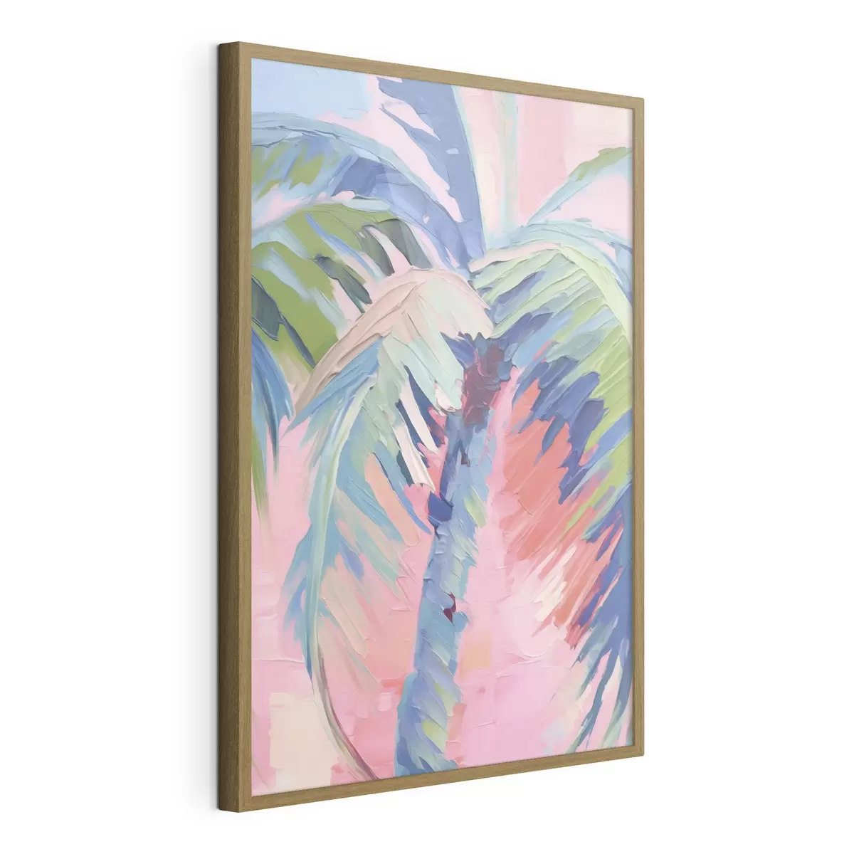 Poster Peinture imitation palmier f49593