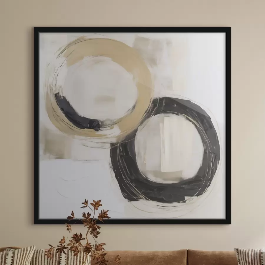 Papier peint Imitation de peinture moderne abstraite f49605