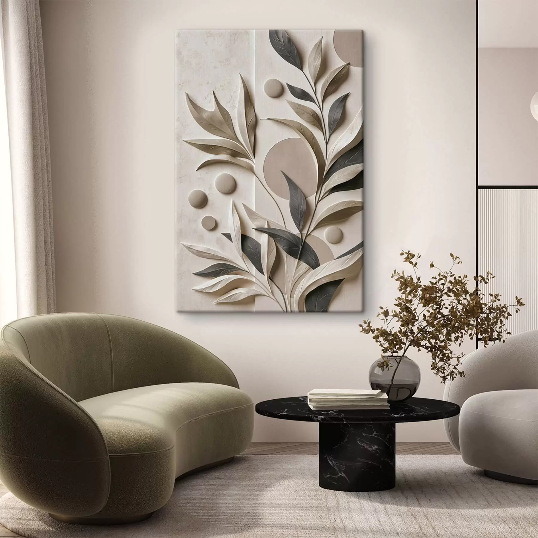 Tableau Composition botanique s49416