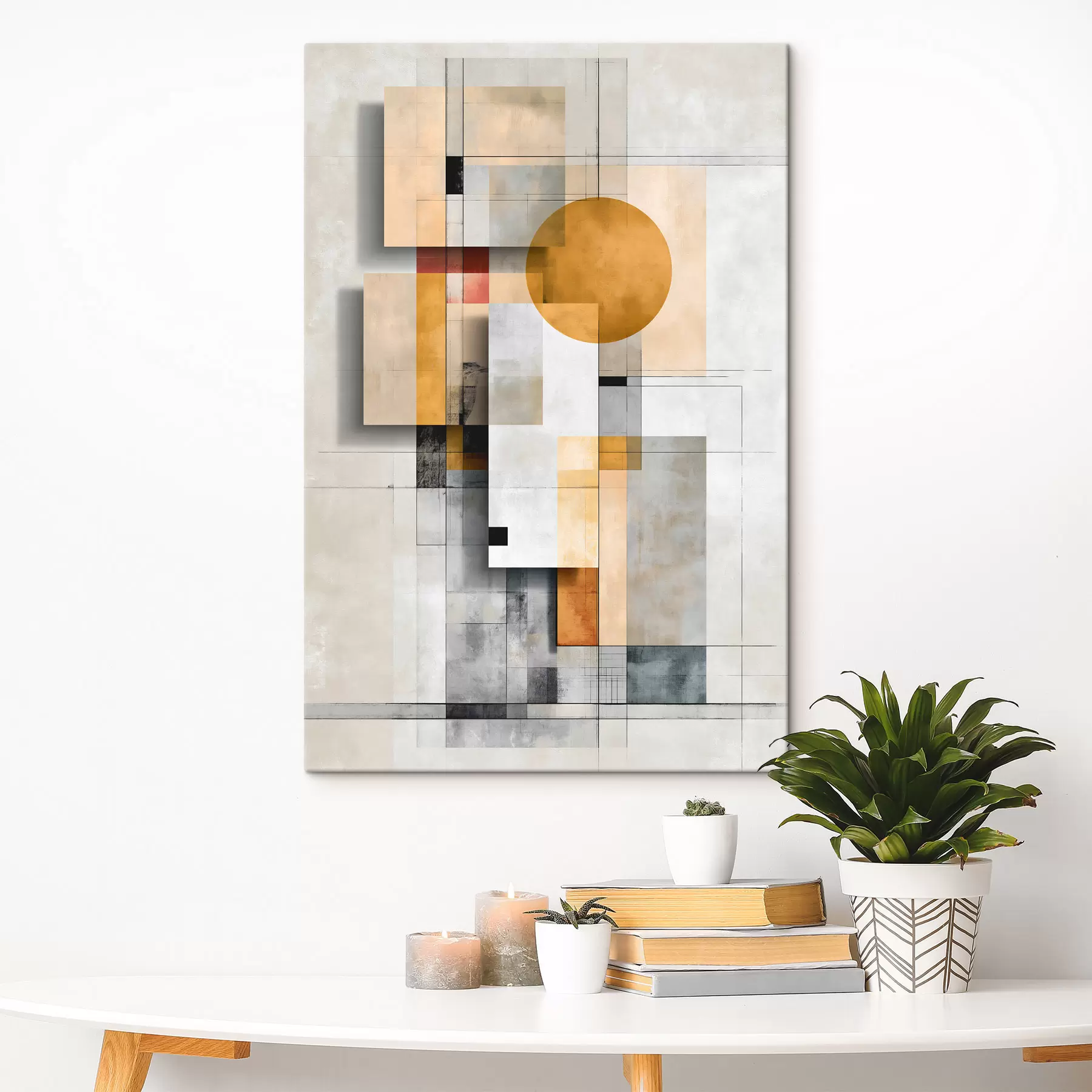 Tableau Abstraction géométrique s49523
