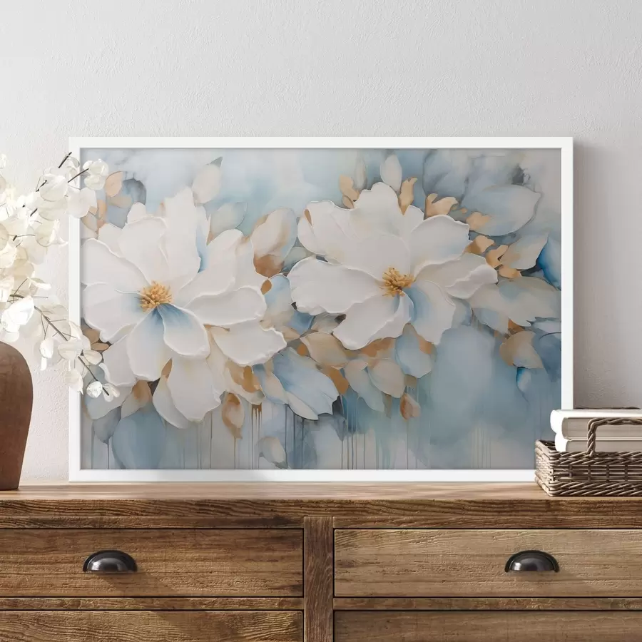 Papier peint Fleurs abstraites f49418