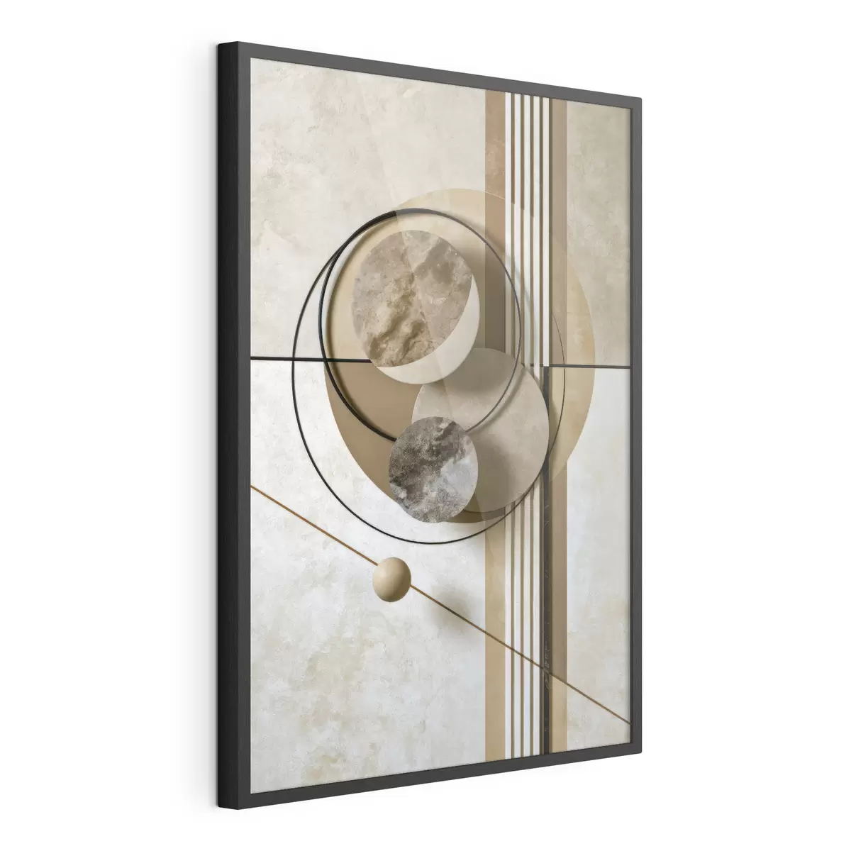 Poster Cercles et mouvement f49517