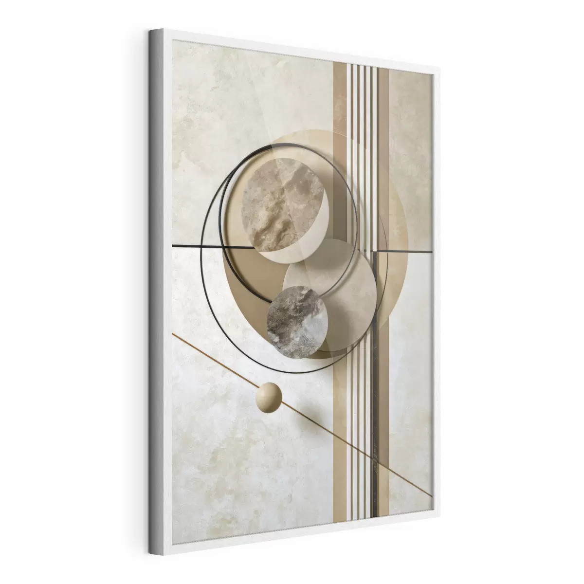 Poster Cercles et mouvement f49517