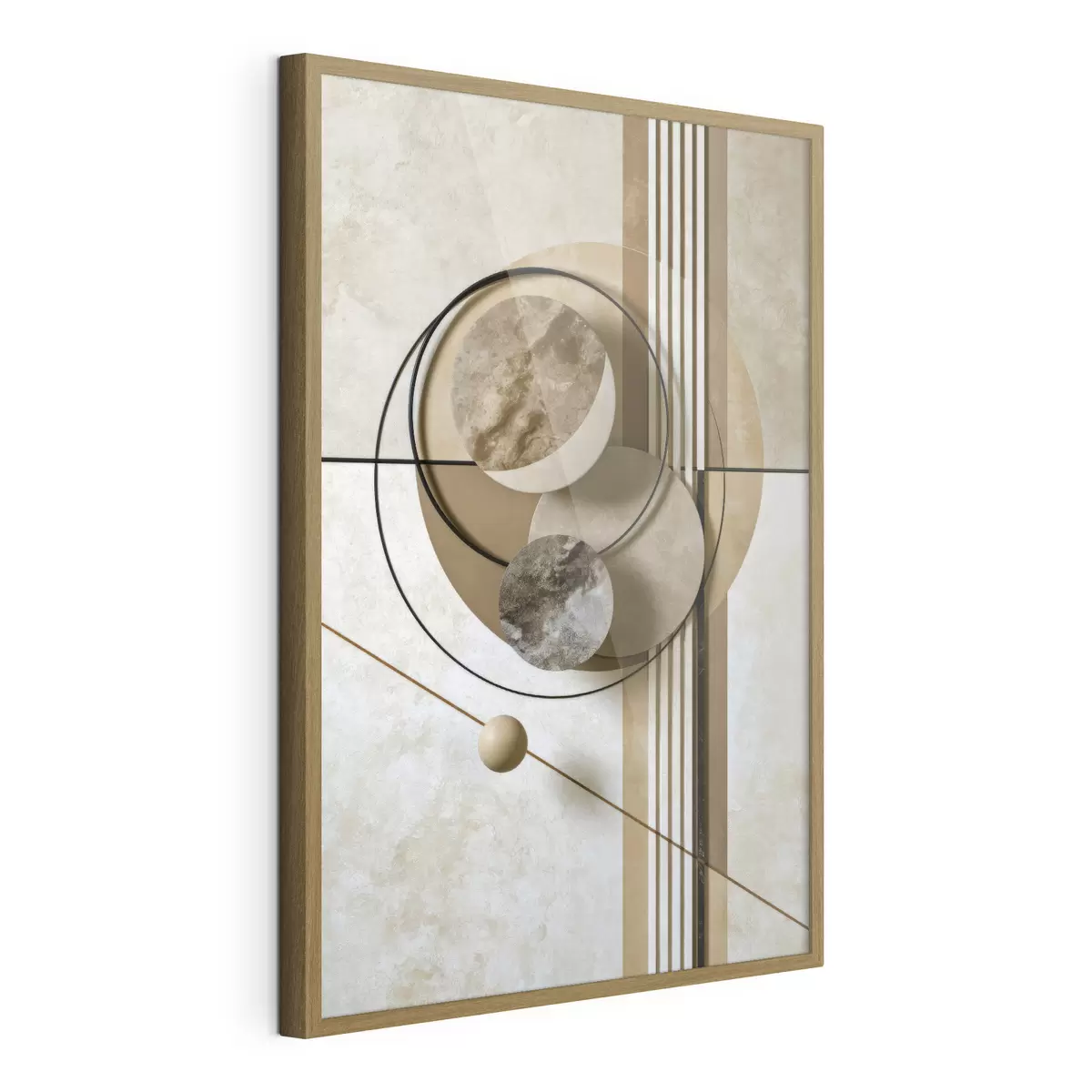 Poster Cercles et mouvement f49517