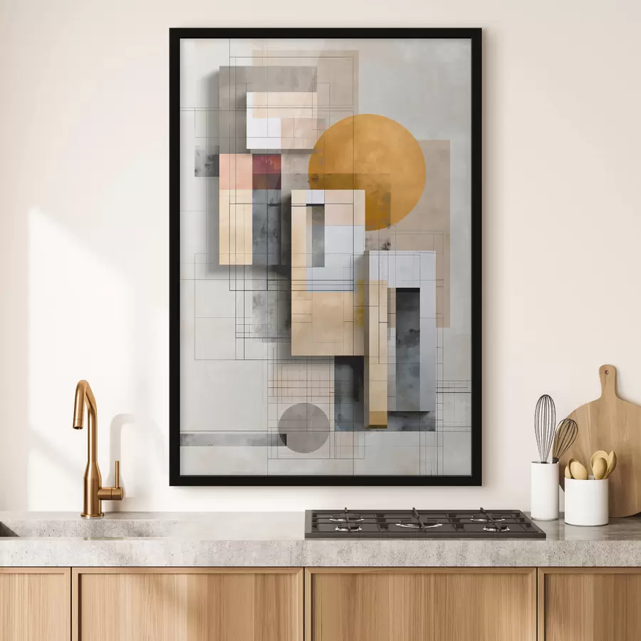 Papier peint Abstraction géométrique f49518
