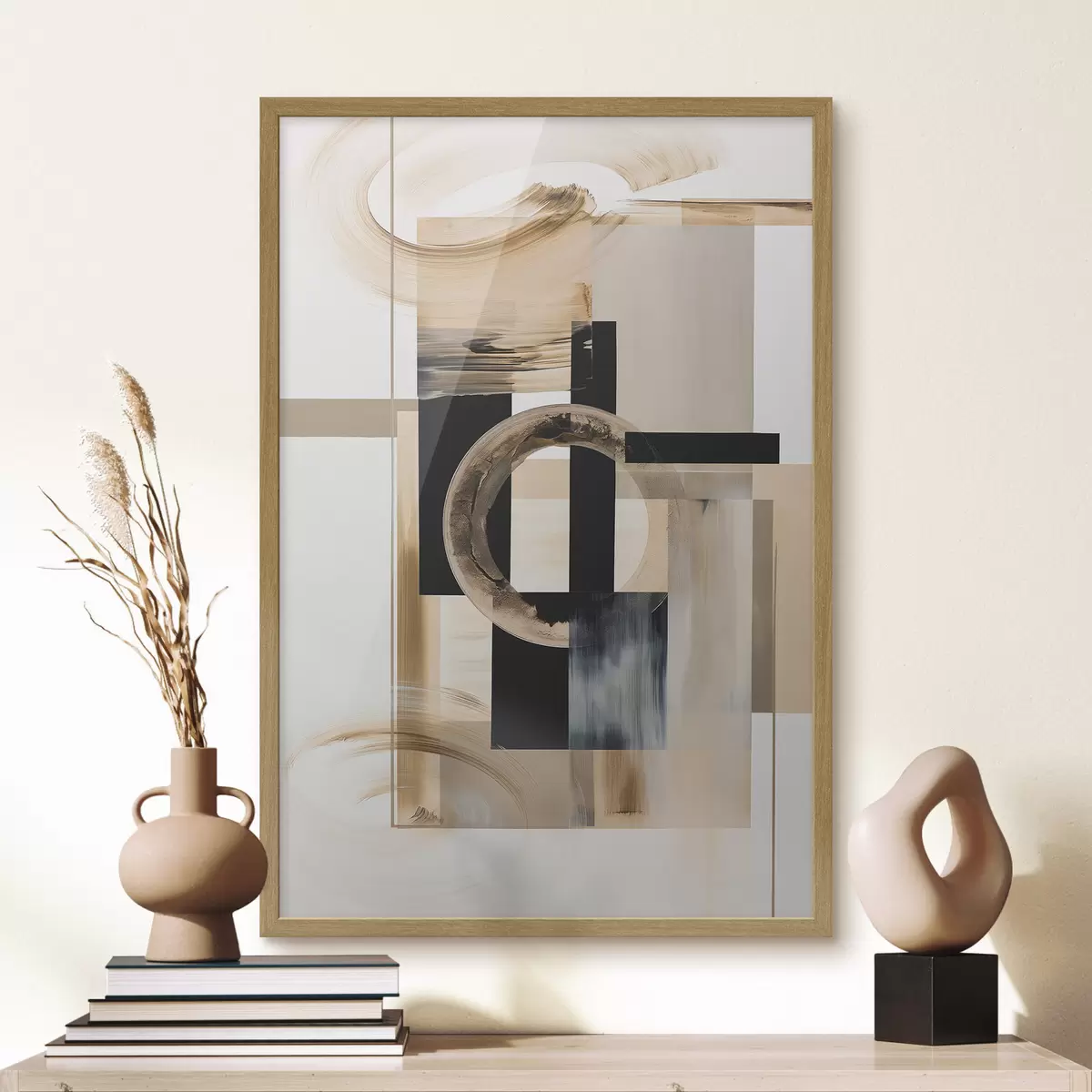 Poster Géométrie et instant f49522