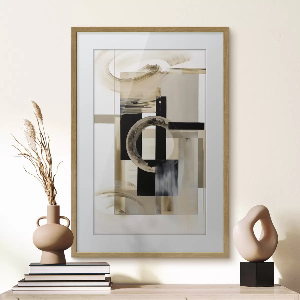 Poster Géométrie et instant f49522