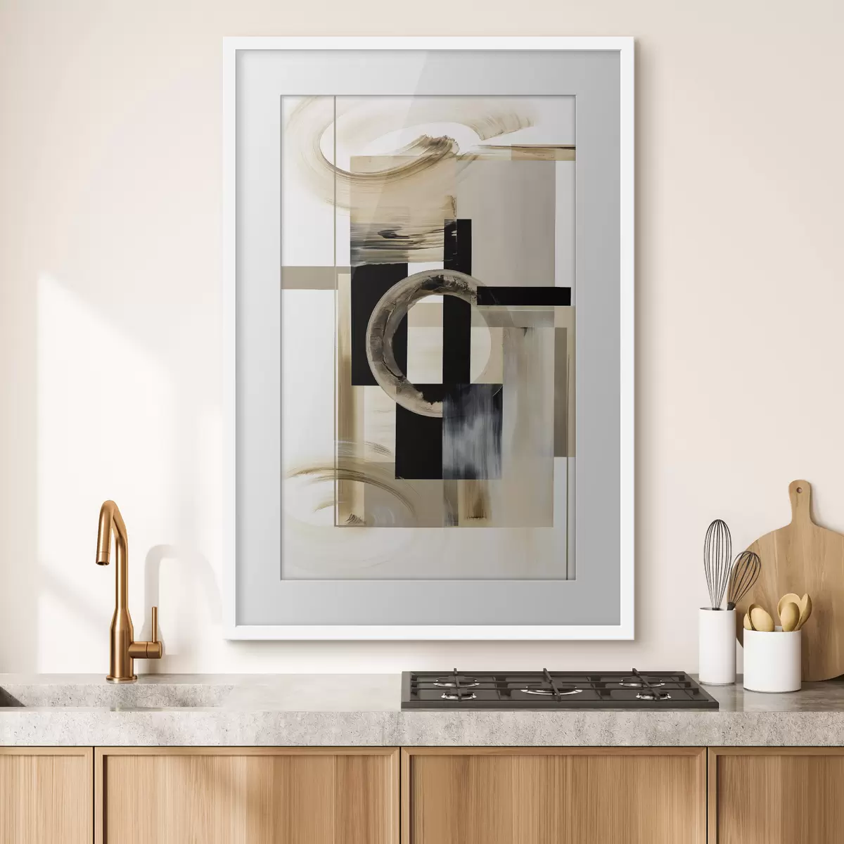 Poster Géométrie et instant f49522