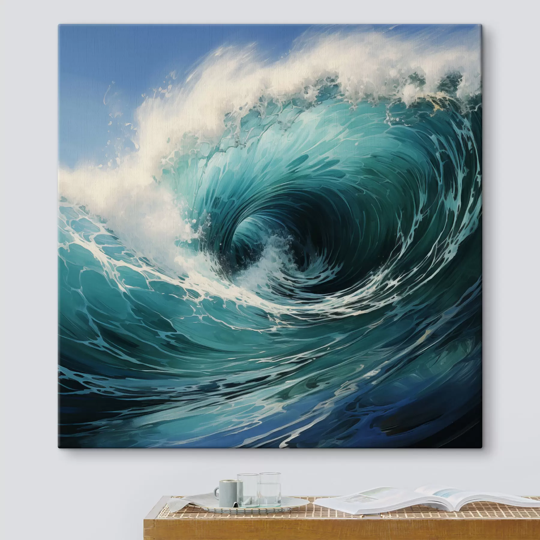 Tableau La Grande Vague s49638