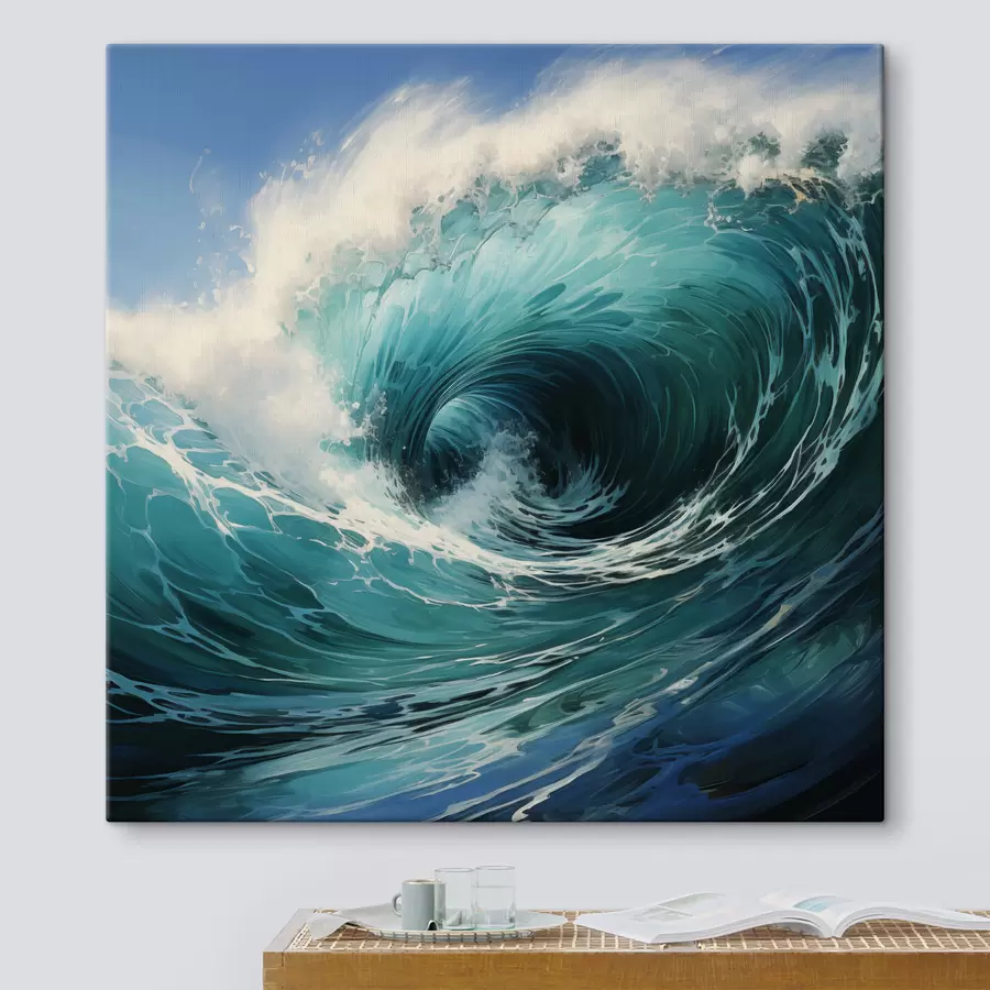 Tableau La Grande Vague s49638