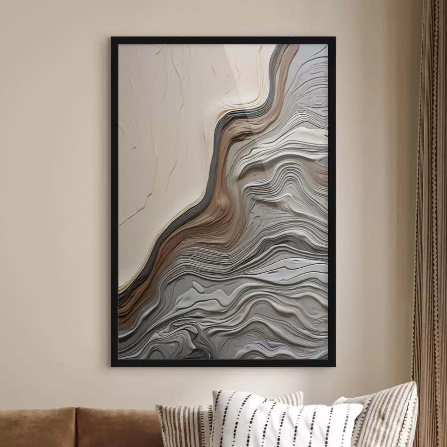 Papier peint Lignes douces f49570
