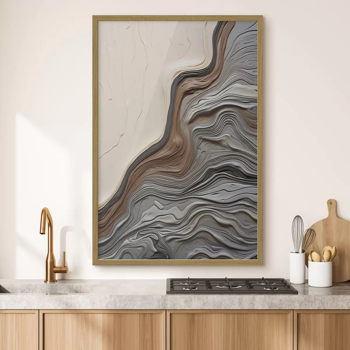 Poster Lignes douces f49570