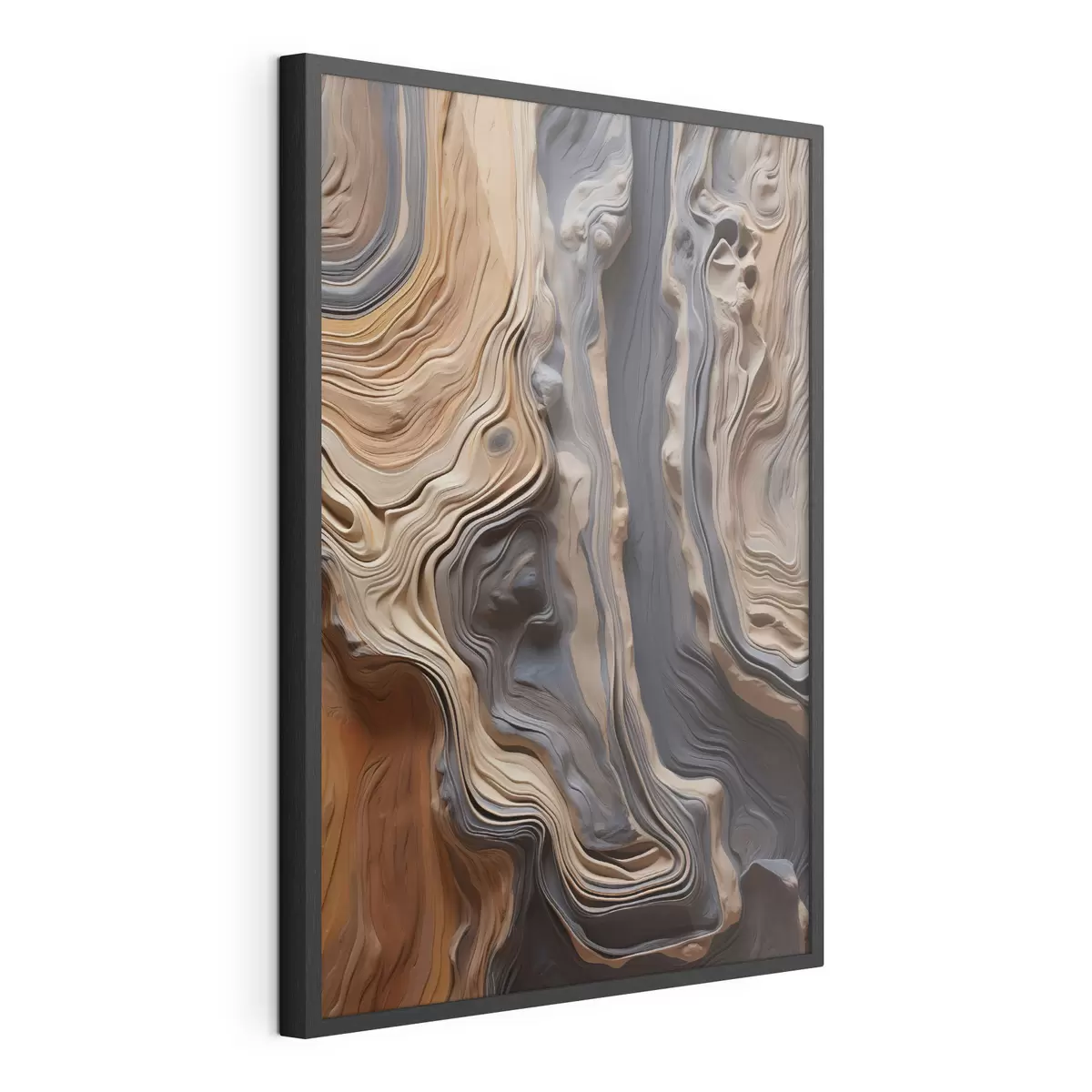 Poster Imitation de texture de bois f49571