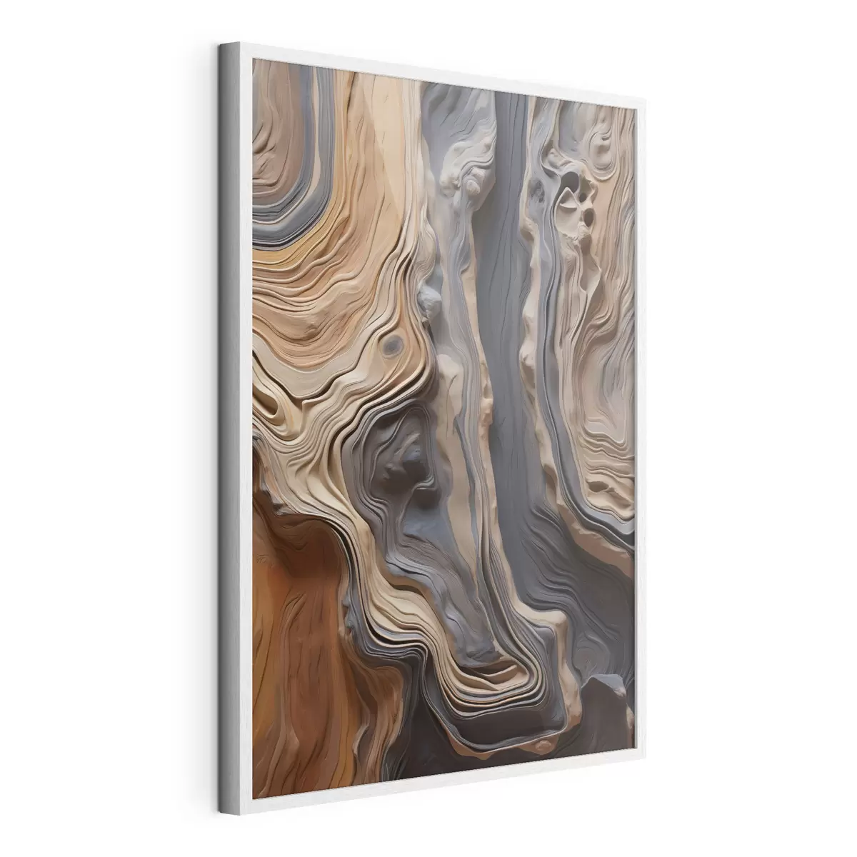 Poster Imitation de texture de bois f49571