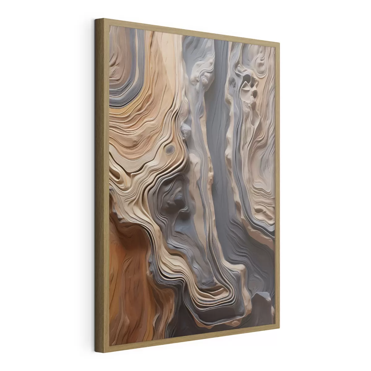 Poster Imitation de texture de bois f49571