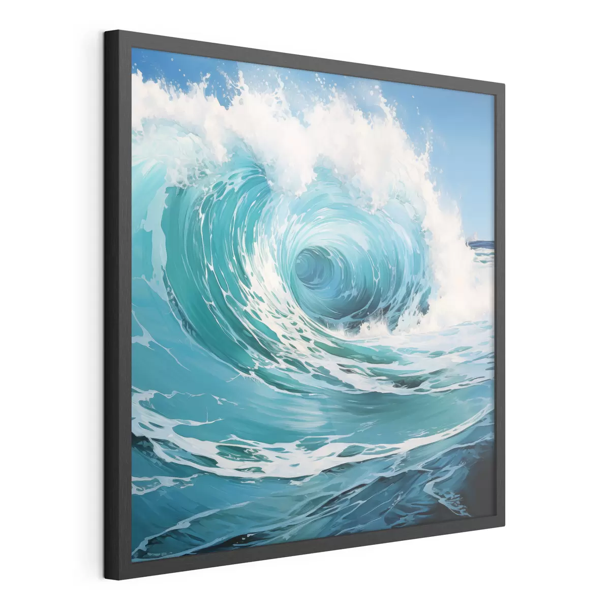 Poster Les vagues de l'océan f49637
