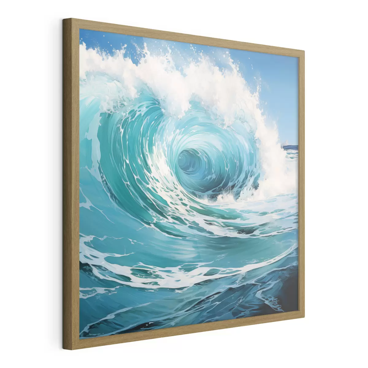 Poster Les vagues de l'océan f49637