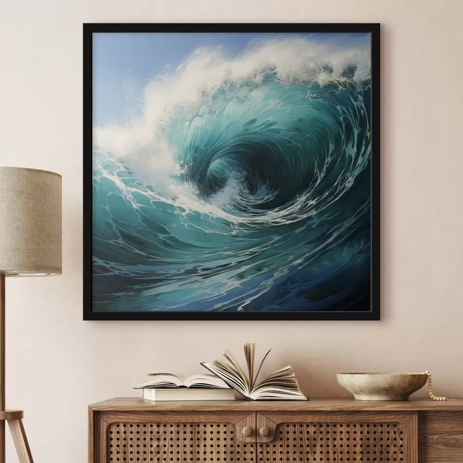 Papier peint La Grande Vague f49638