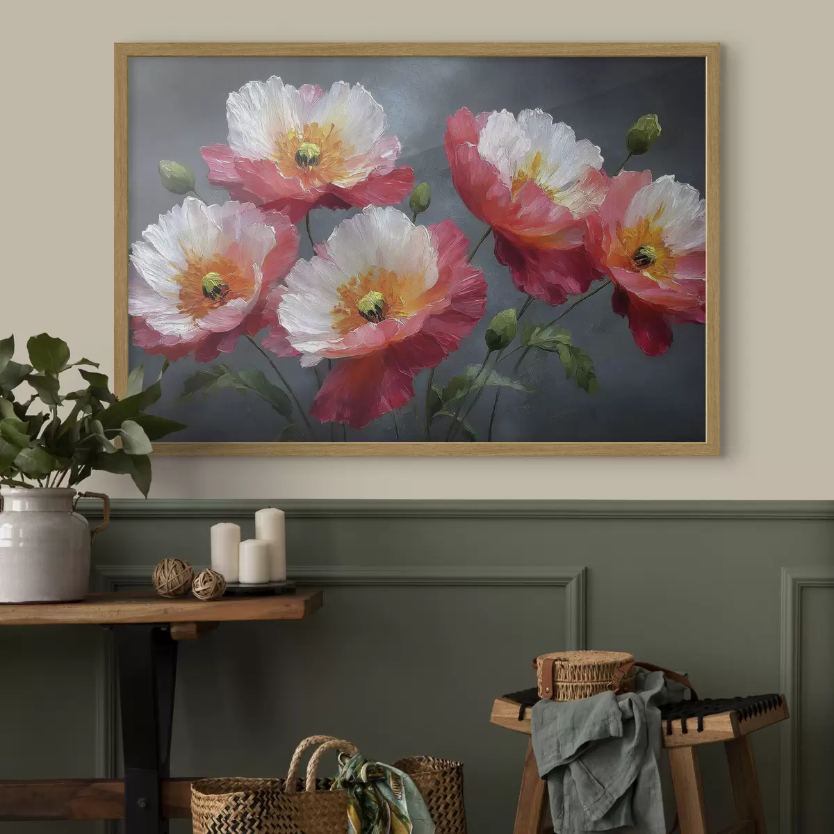 Poster Fleurs colorées f49640
