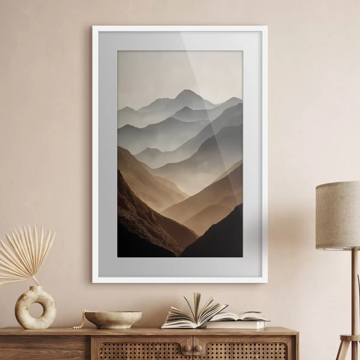 Poster Montagnes paisibles f49643