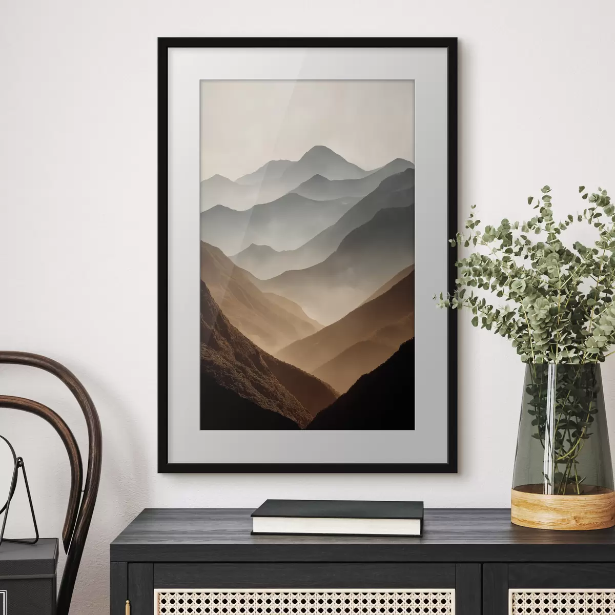 Poster Montagnes paisibles f49643