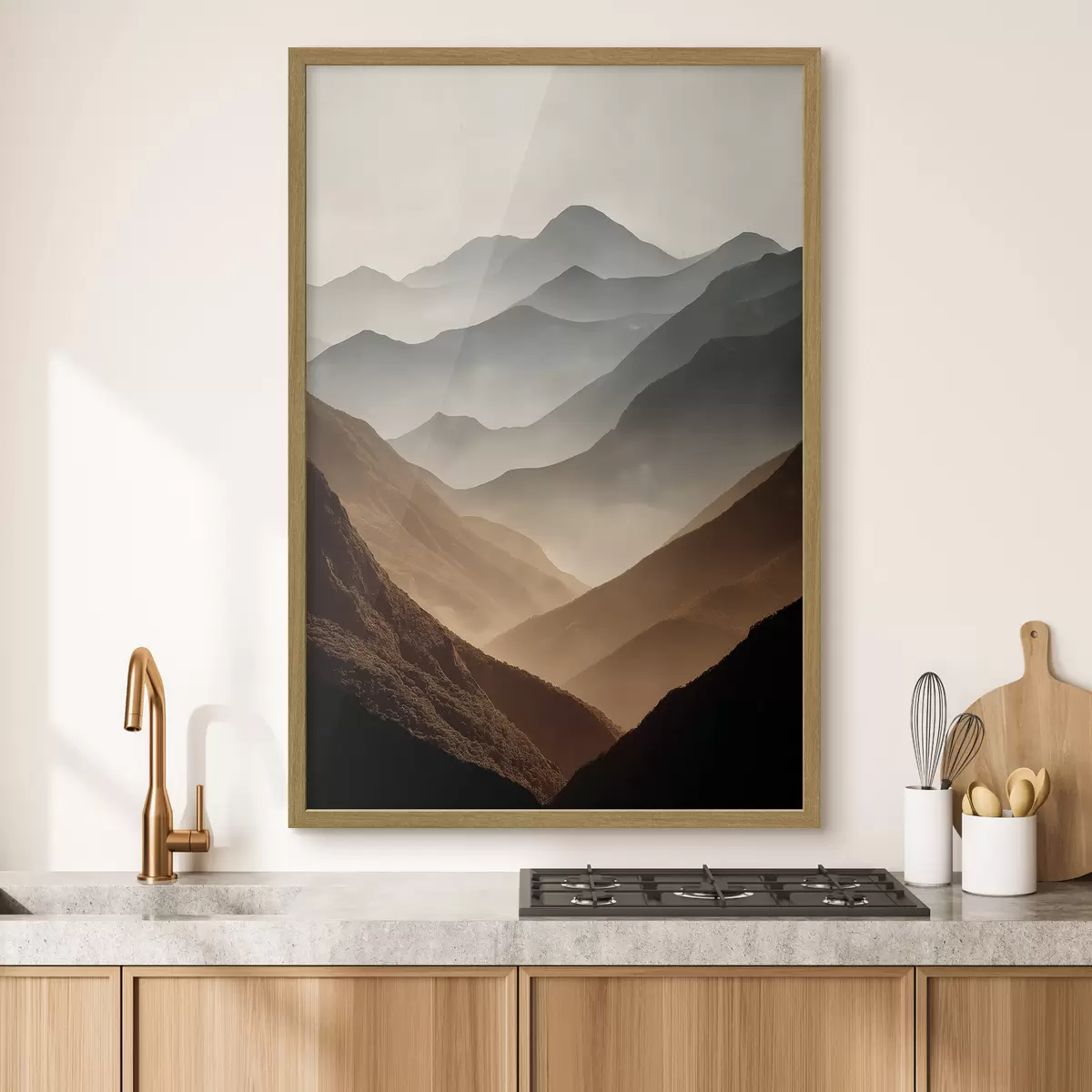 Poster Montagnes paisibles f49643