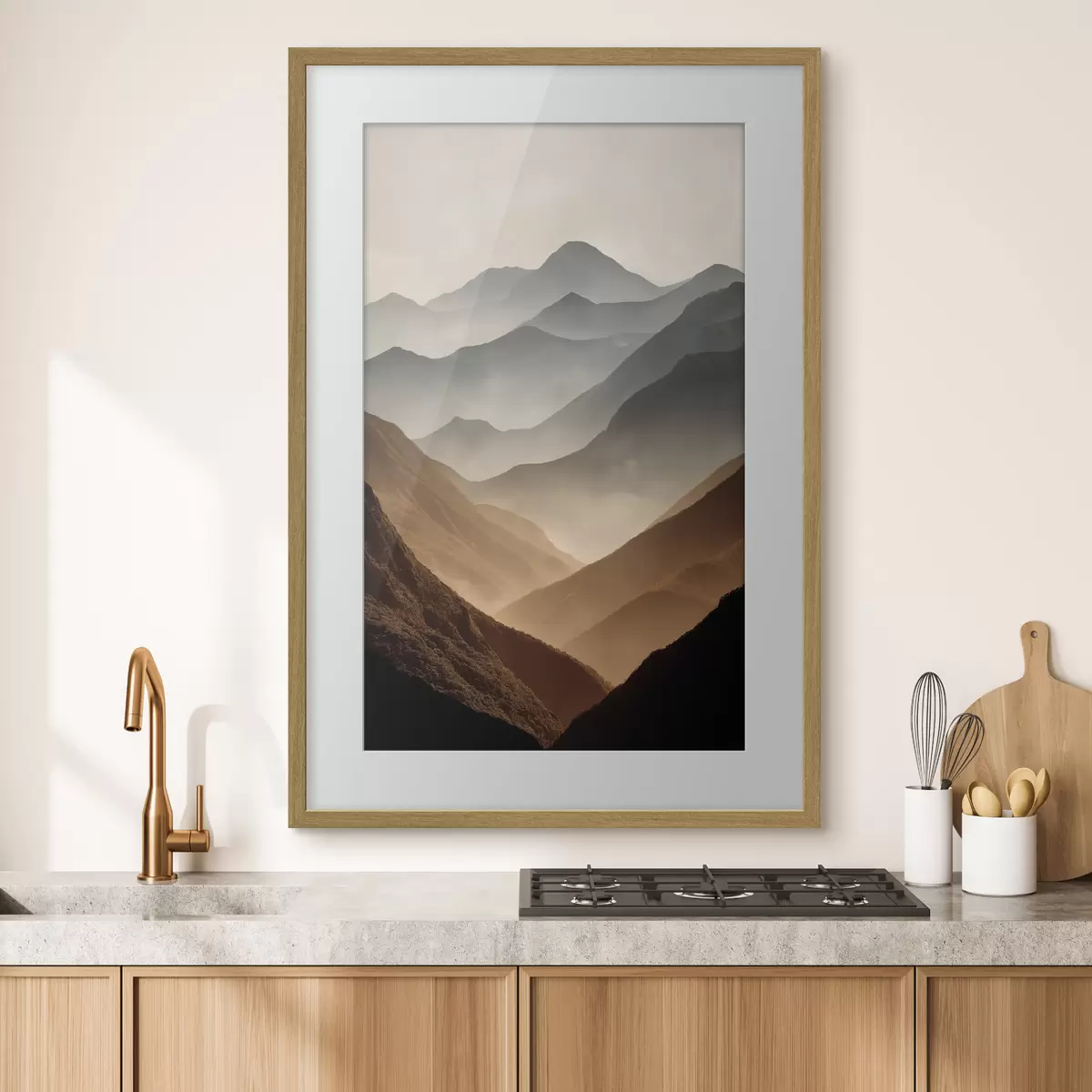 Poster Montagnes paisibles f49643