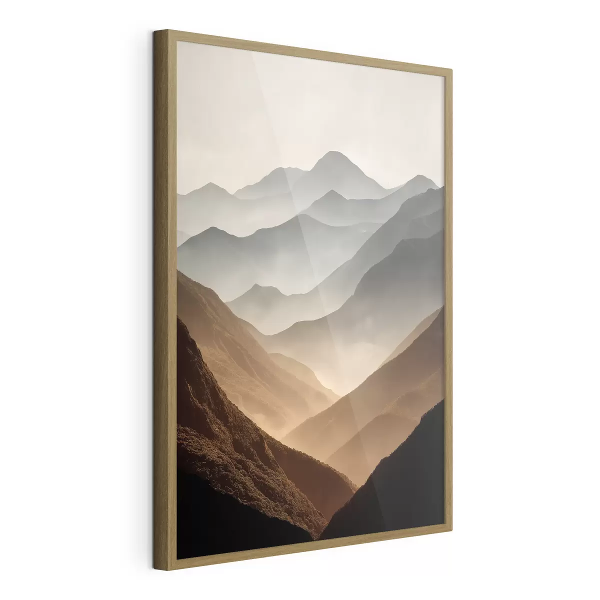 Poster Montagnes paisibles f49643