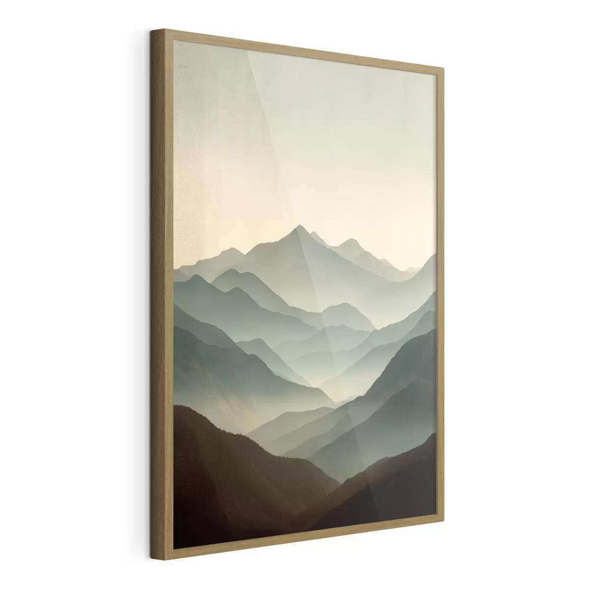 Poster Les montagnes à l'aube f49644