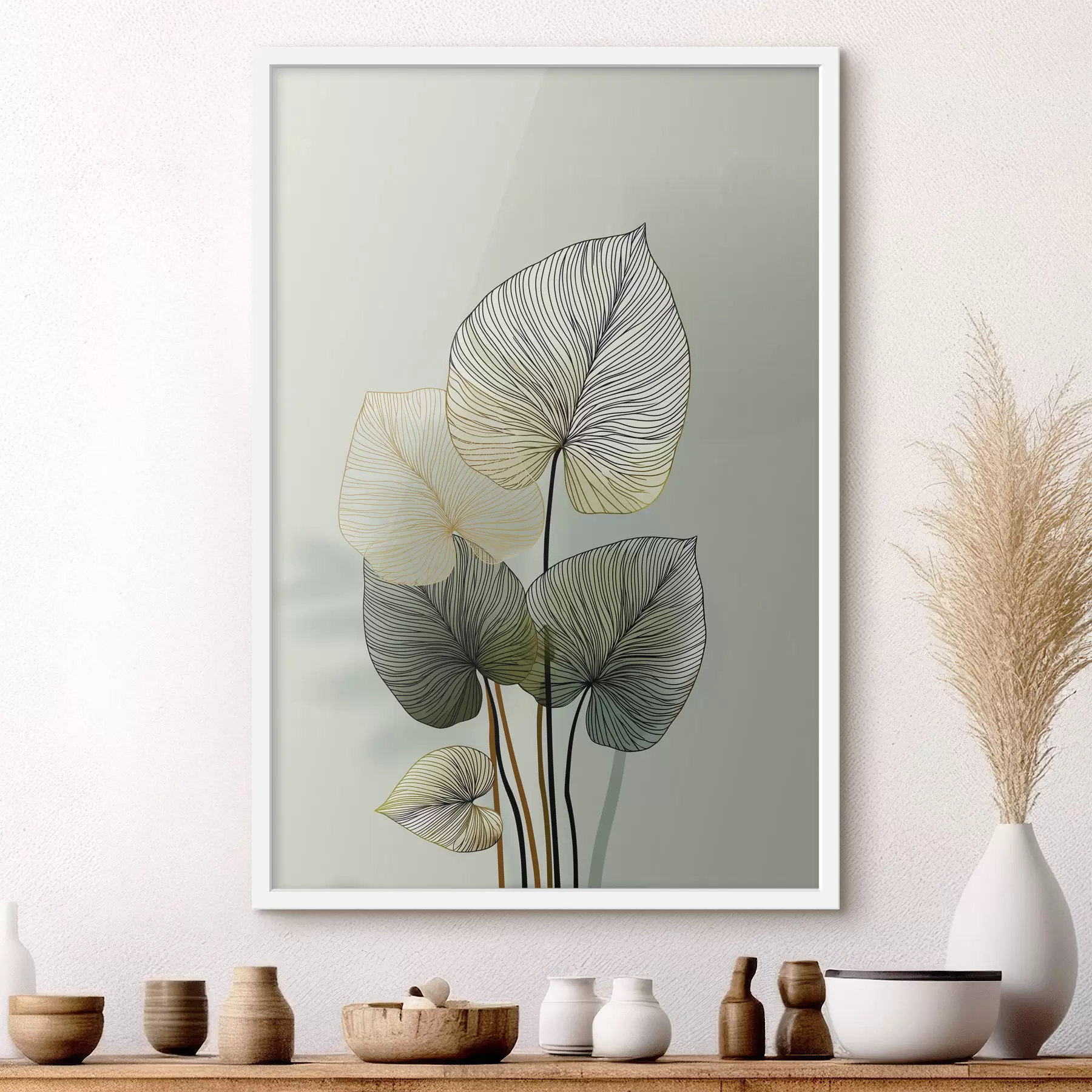 Papier peint Les feuilles murmurantes f49648