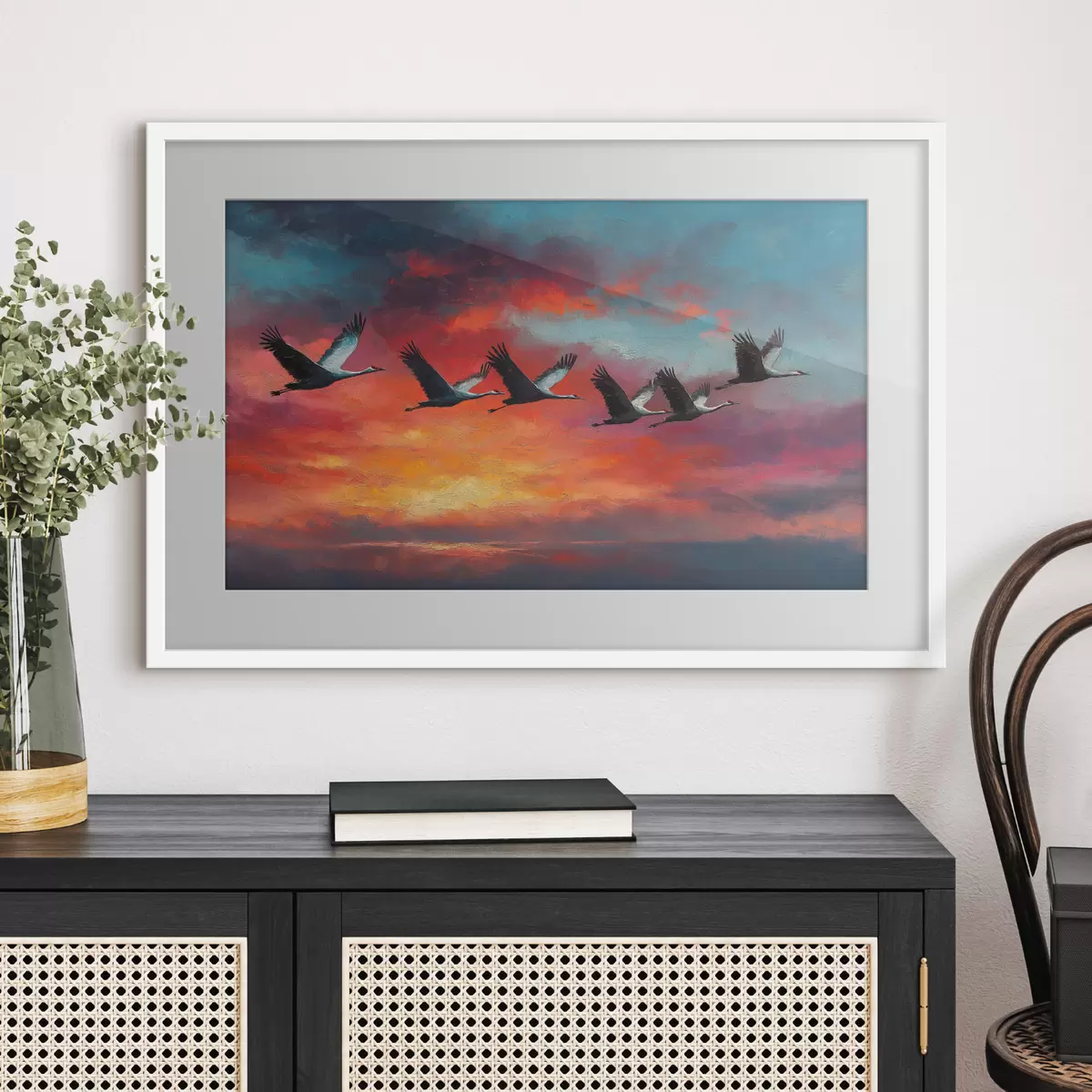 Poster Oiseaux et amour f49659