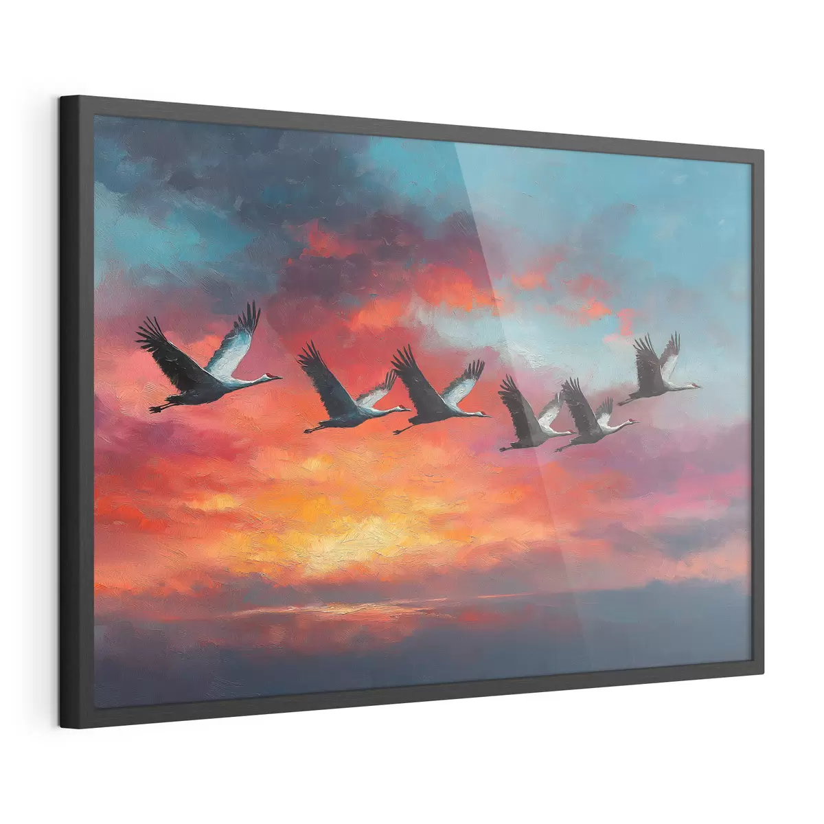Poster Oiseaux et amour f49659