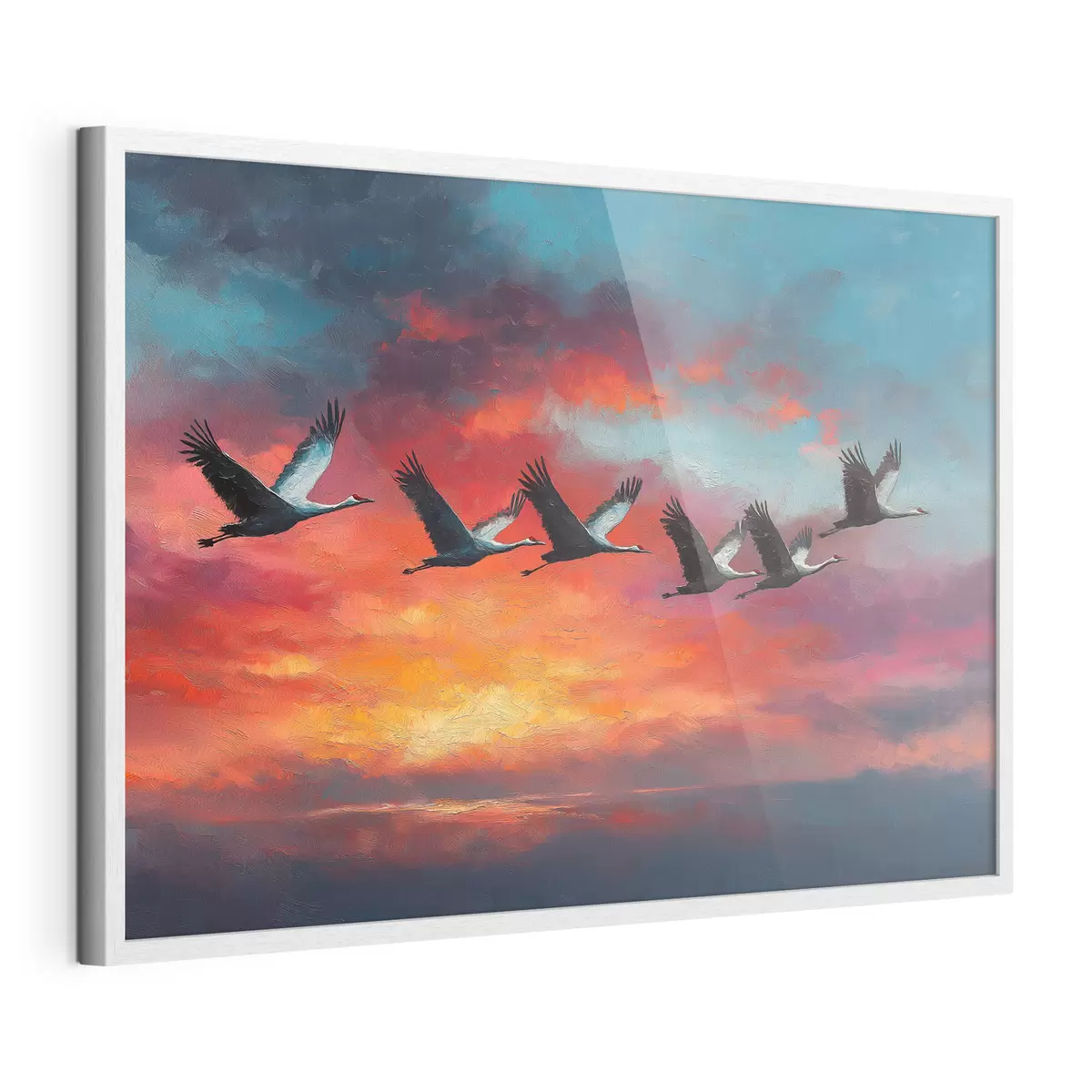 Poster Oiseaux et amour f49659