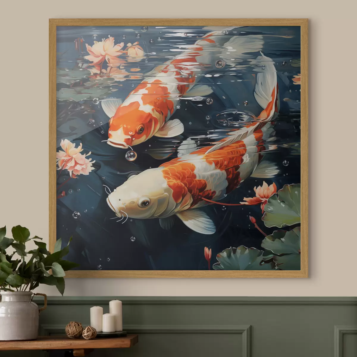 Poster Poissons colorés f49661