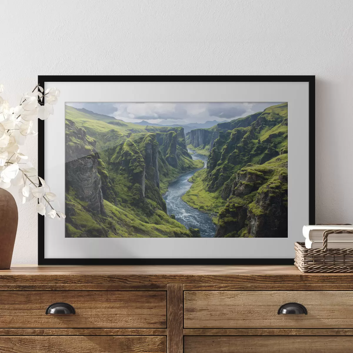 Poster Vue sur le canyon f49662