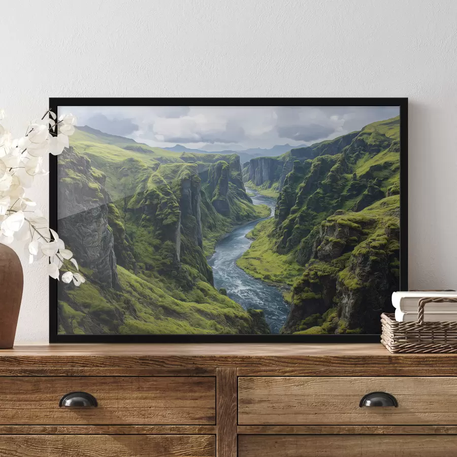 Papier peint Vue sur le canyon f49662