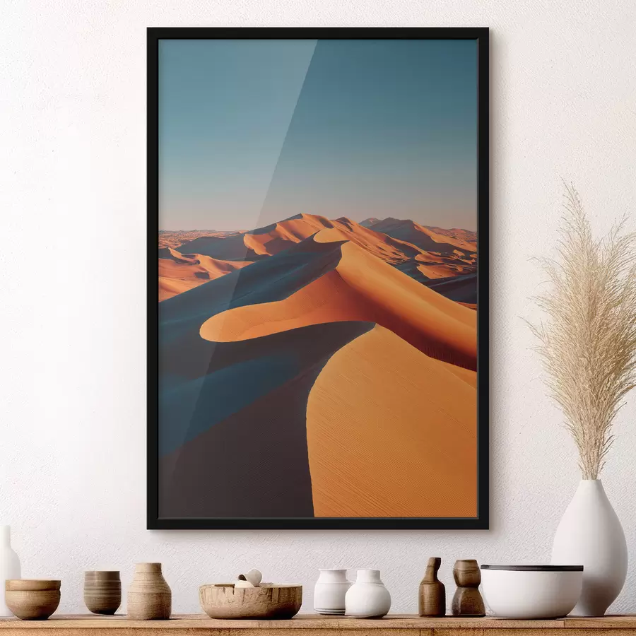 Papier peint Le désert sous le soleil f49663