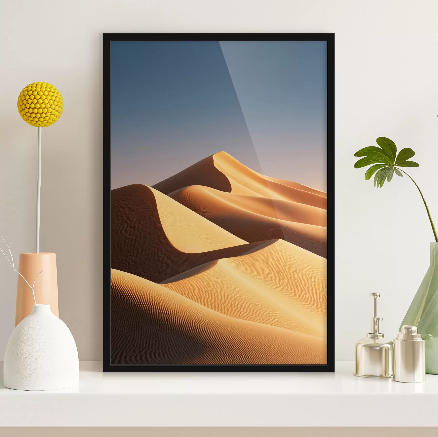 Papier peint Le désert sous le soleil f49664
