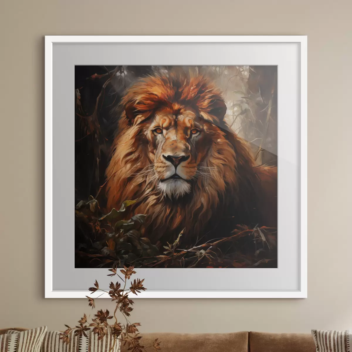 Poster Lion f49665