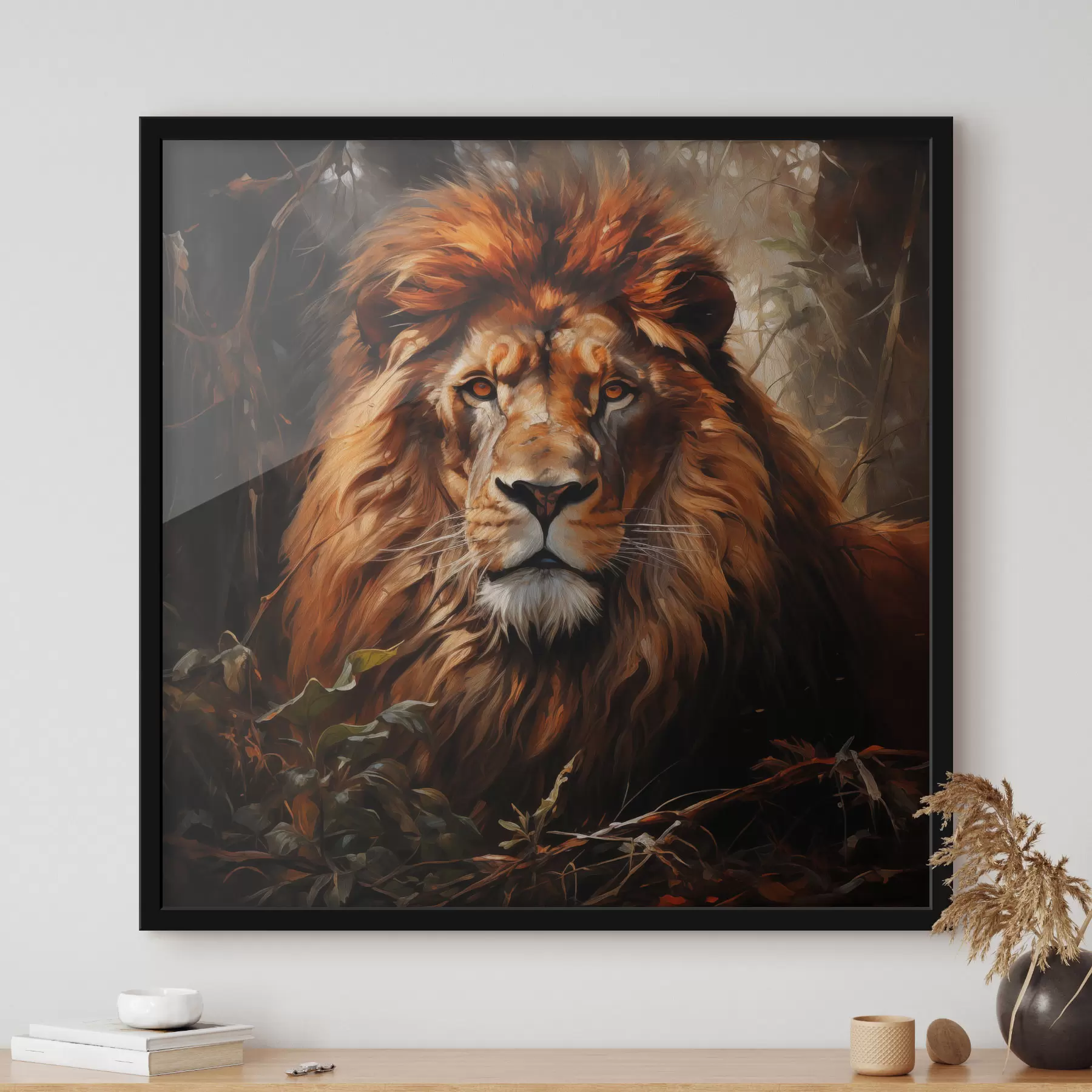 Papier peint Lion f49665