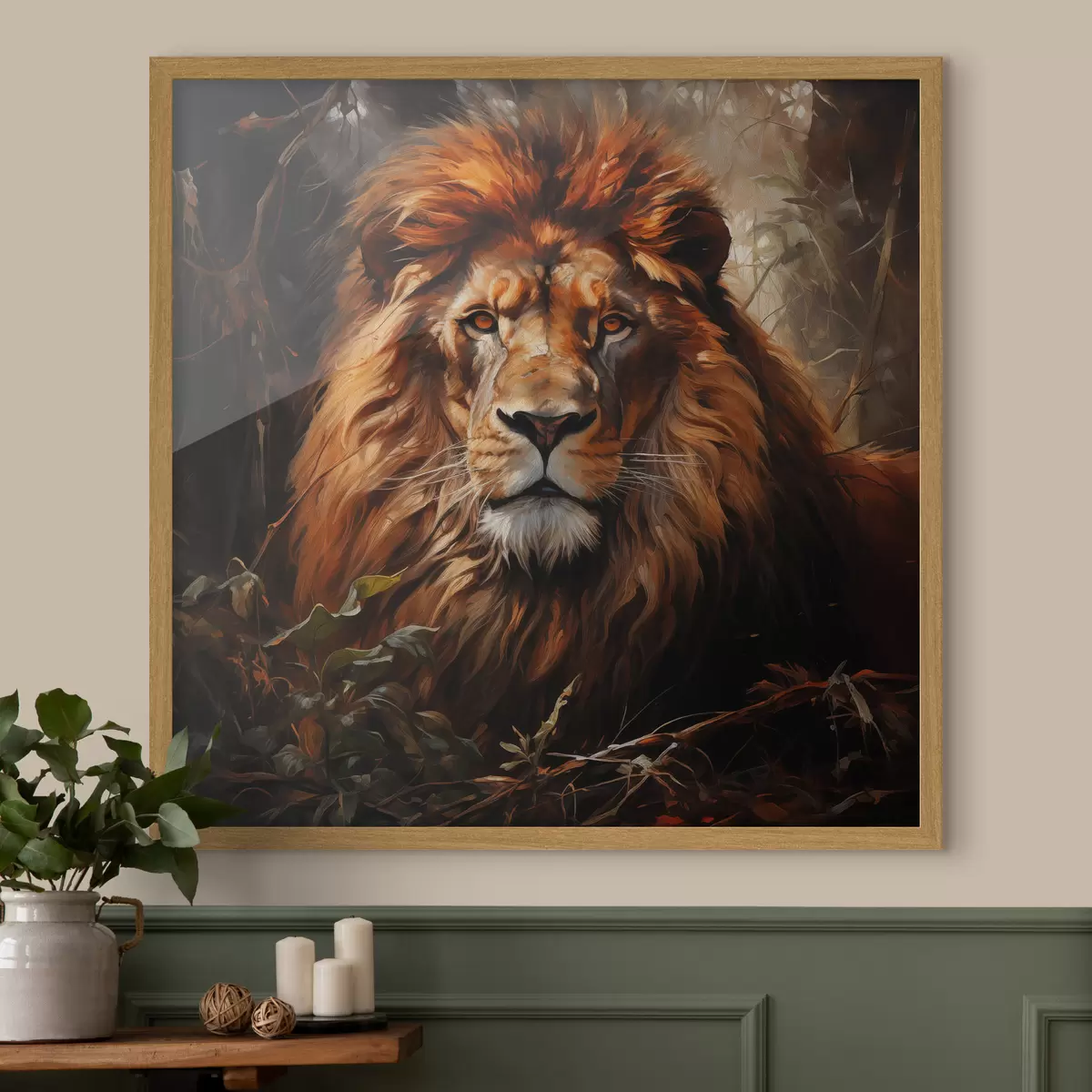 Poster Lion f49665